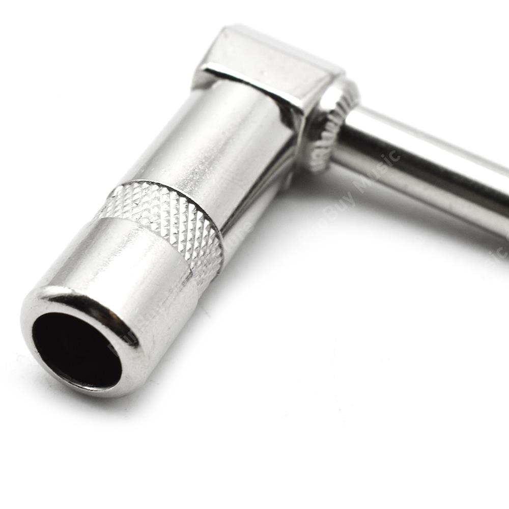 4 stücke 6,35mm Rechtwinklig Mono Gitarre Stecker 90 Grad Ellenbogen 6,5mm Jack Audio- Mikrofon Anschluss 6,5mm Stereo Audio- Stecker Stecker