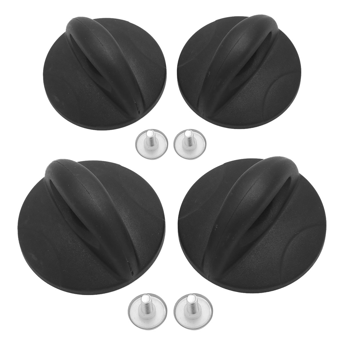 2 Koken Potten Deksels Vervanging Covers Premium Bakeliet Pan Knoppen Hittebestendige Kookgerei Handgrepen Met Schroeven Keuken Gereedschap