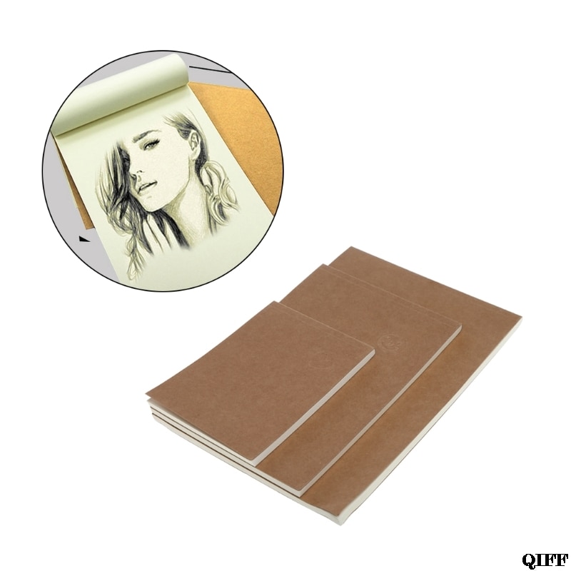 Vintage Retro Kraft Paper Notebook Blank Notepad Book Journal Notebook Diary APR29