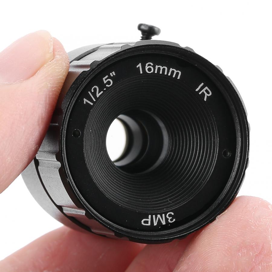 CCTV Fixed Lens 16mm 3MP Mount CS High Definition for Camera HD Camera Lens CWFL1614-3MP-A