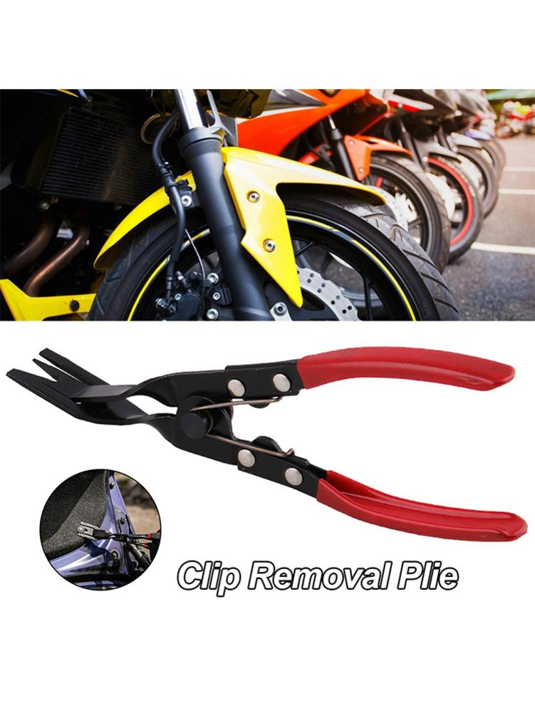 Clips fjernelse tænger fastgørelse trim tang bærbar auto reparation tang for nemt at fjerne trim polstring clips auto tilbehør
