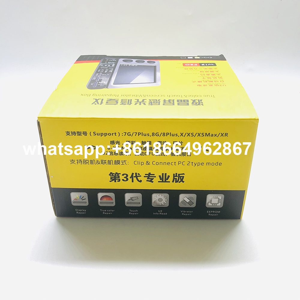 W13 pro  v2 lcd programmeur lichtsensor true tone kalibratie batterij data clear tool voor iphone reparatie toolsets