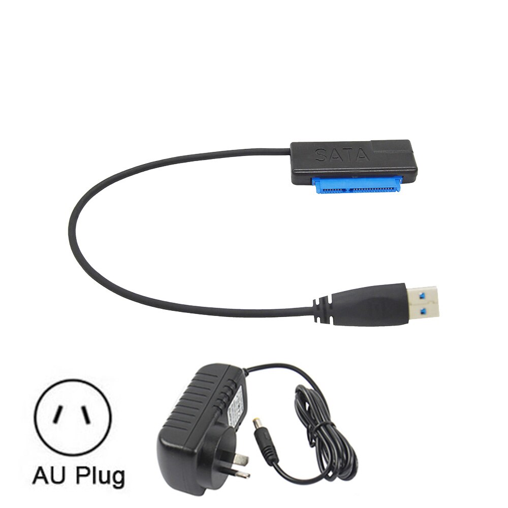 SATA til USB 3.0 Adapter - Kabel op til 6 Gbps til 2.5"/3.5" Ekstern SSD HDD SATA3