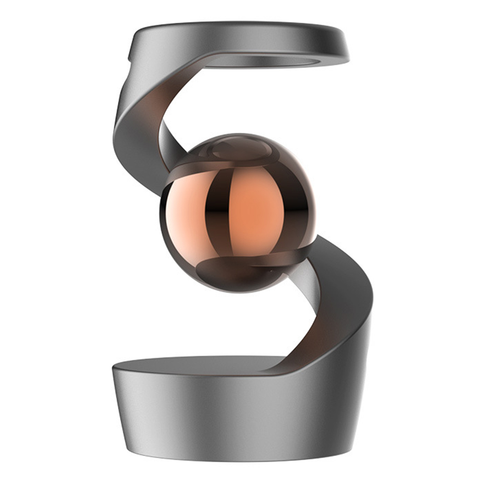 Gravity Defying Kinetic Desk Toy Desktop Floating Gyroscope Fidget Spinners Levitating Desk Toy for Office Desk Decor: Khaki