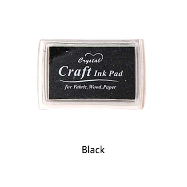 Retro Frame Label Decorative Stamps Wood Mounted Rubber Stamps for Card Making DIY Crafts Scrapbooking Journal Planner: black