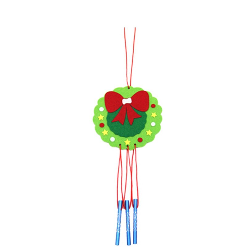 Christmas Wind Chime Assorted Diy Wind Bell Tree Hanging Decoration Christmas Accessories Toys