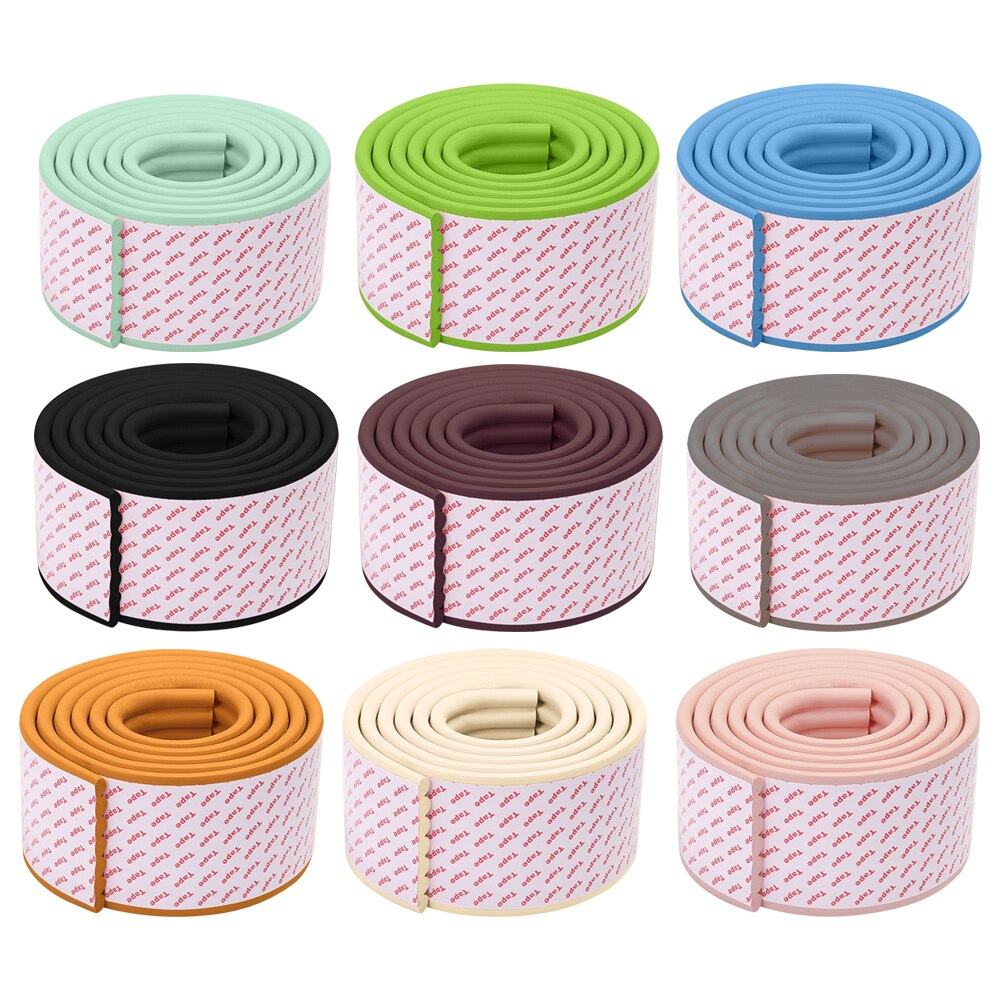 2m/roll Edge Protector Baby Safety Living Room Home Office Coverage DIY Soft Furniture Corner Guard Anti Collision Bumper