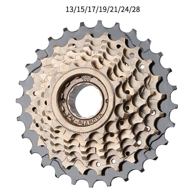 Road Bike Freewheel 6 7 8 Speed Bicycle Freewheel Thread or Cassette For Mountain E Bike Quick CSV: 7S