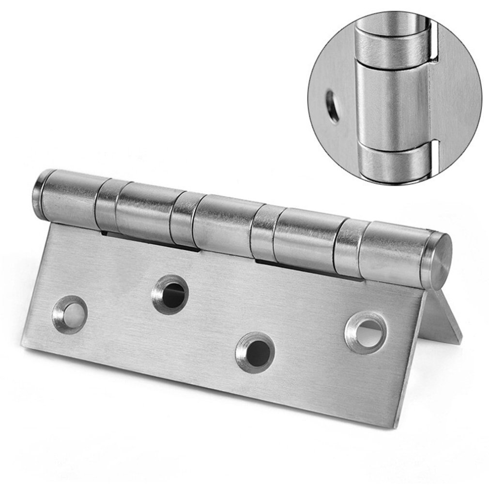 201 Stainless Steel 4X3X3 Mother Hinge Hinge Bearing Mute Bedroom Door Hinge Free Slotted Hinge