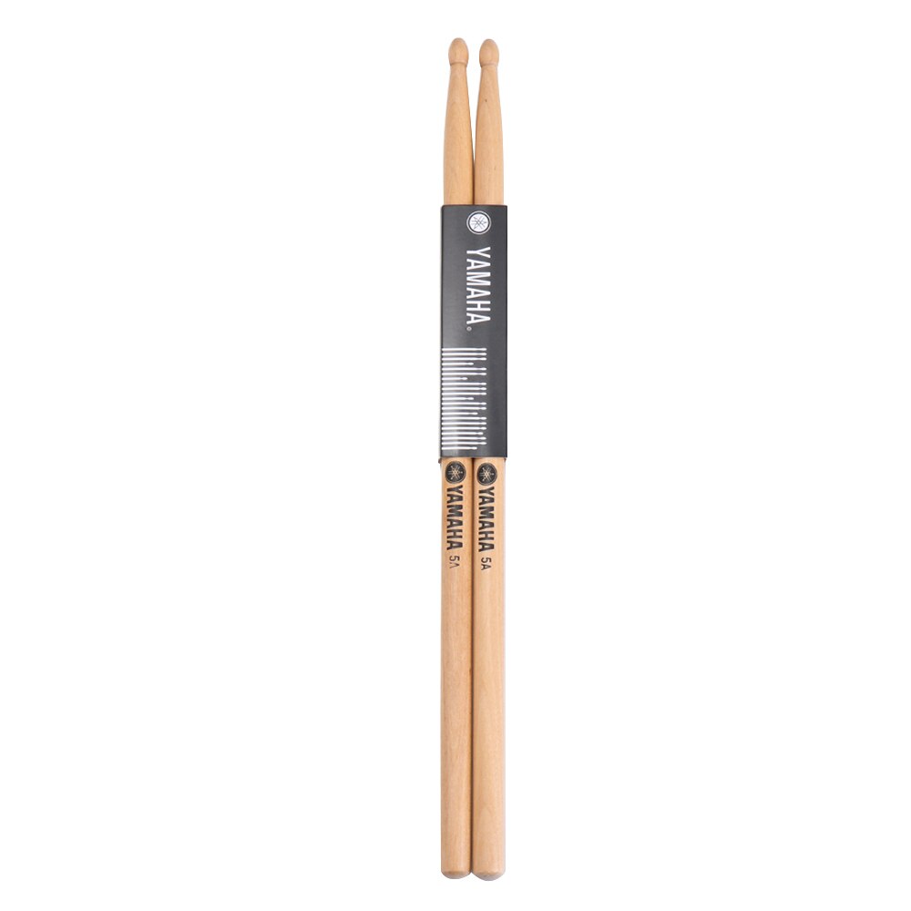 1 Pair Black With Carrying Bag Drumsticks 5A Drum Sticks Musical Instruments Classic Percussion Instruments Accessories: Wood Color