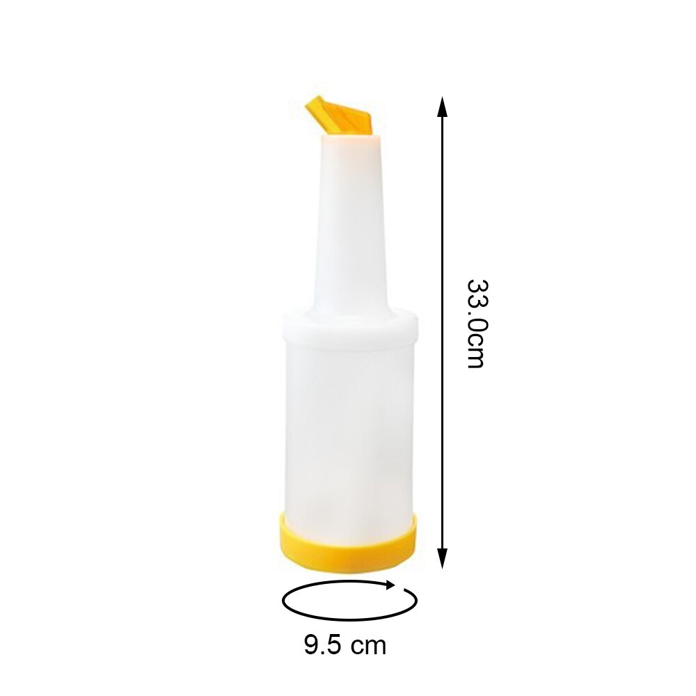 1L Juice Pourer Bar Cocktail Save and Pour Quart Bottles With Spout Pourer [4]