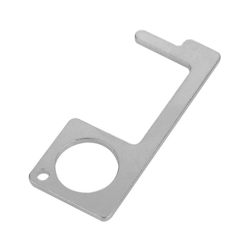 Praktisk fjederstål nøgleudsugningsværktøj døråbner lås åbningsværktøj nødhjælp husholdning holdbar med nøglering reparation