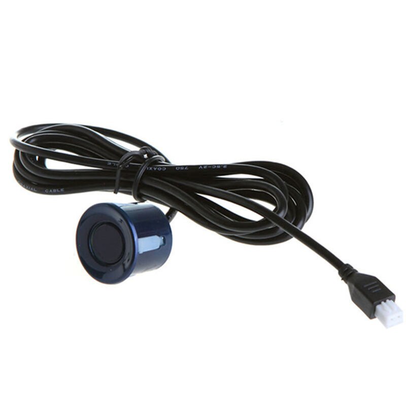 22mm Monitor Reverse System Sensor Reverse Backup Sensor for Car Parking Sensor Kit: Black