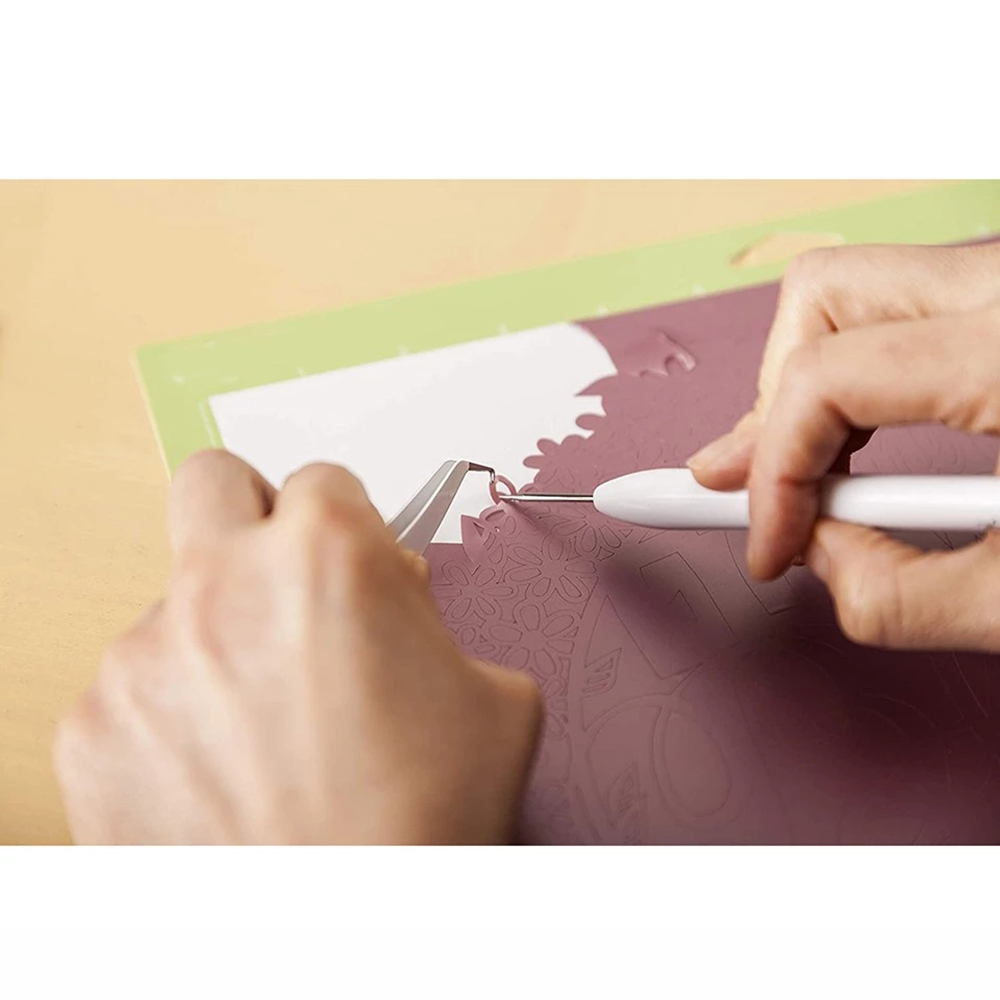 6pcs Cricut Maker Weeding Tools for Vinyl Cricut Maker Accessories Precision Craft Vinyl Tools Kit for silhouette/siser/oracal