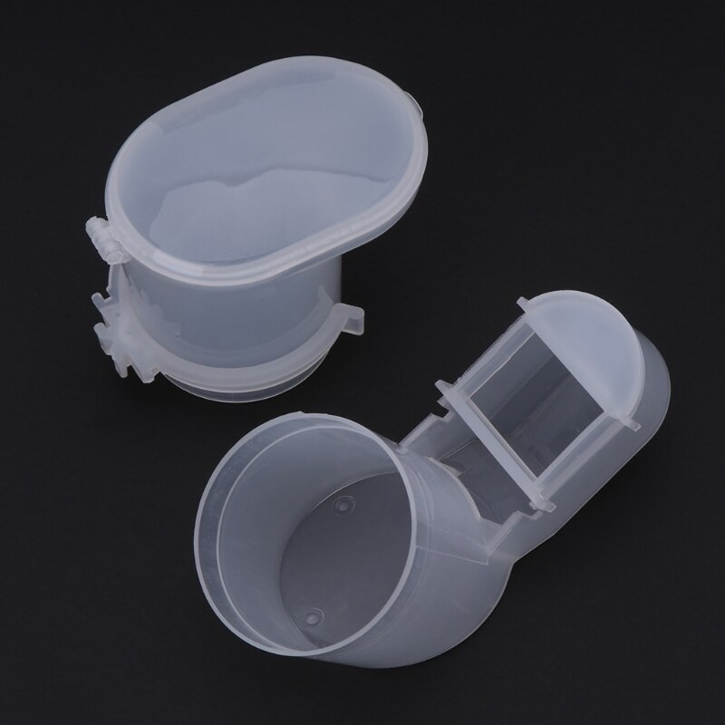 Voederautomaat voor vogels, automatische voer- en drinkautomaat voor papegaaien, clipdispenser voor huisdieren, kooivoeder