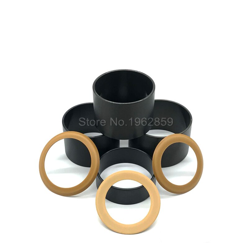 2Pcs Cilinder Zuigers Polyimide Rubber Ring Voor 550W 750W 1100W 1500W Olievrije Luchtcompressor tandheelkundige Onderdelen