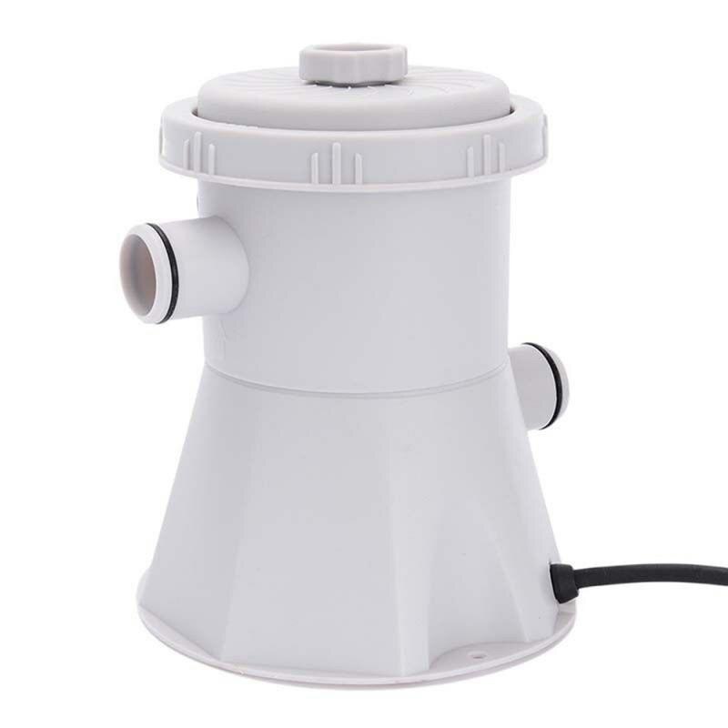 220v elektriske svømmebasseng filter pumpe filter vannrenser eas installere filter pumpe rengjøringe gjenbrukbare praktiske svømme basseng sett