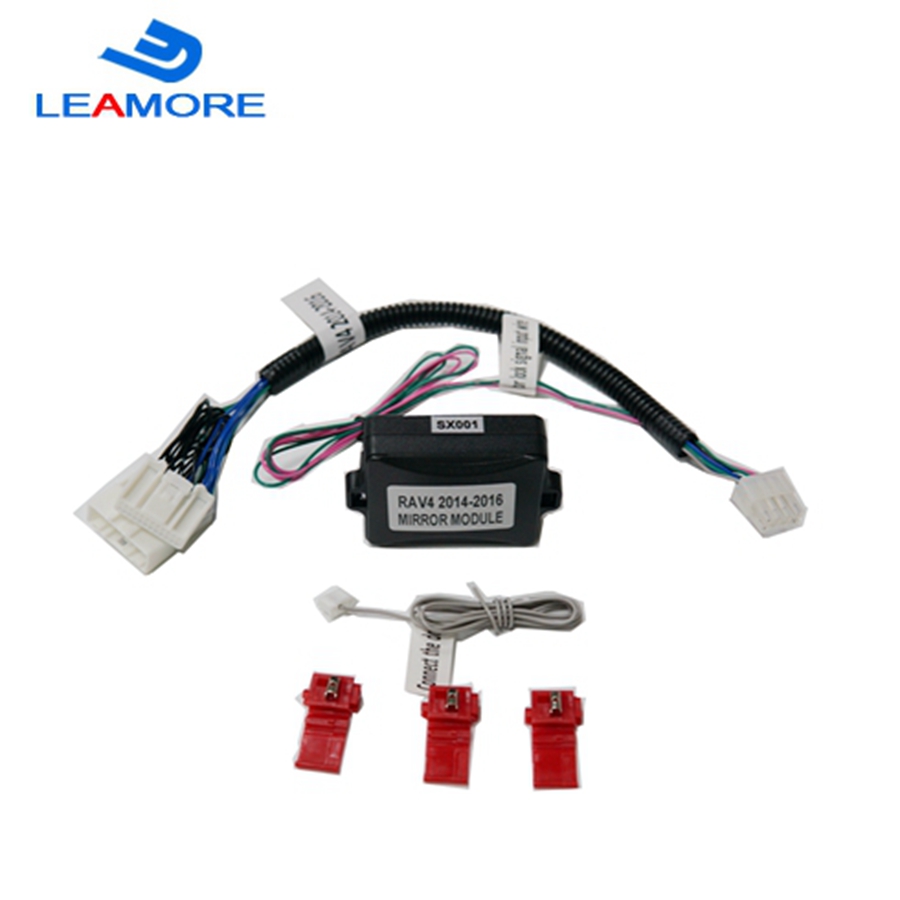 LY-LEAMORE Seite Spiegel spiegel klapp modul für RAV4 Auto Zubehör wenn sterben Auto mit 360 kamera nicht geeignet DC 12 V