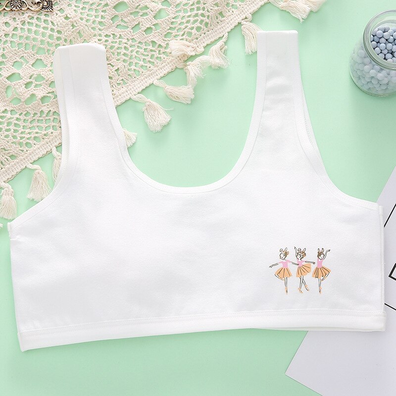 Development Period Vest Girl Wrap Chest Tube Top Underwear Period Student Underwear Bra Girls 7-16 Years Old Top Vest