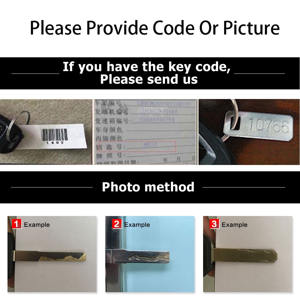 Dandkey Car Remote Key Blade Cut Blade For More Details Please Contact Customer Service Cut Key Blades For Various Models