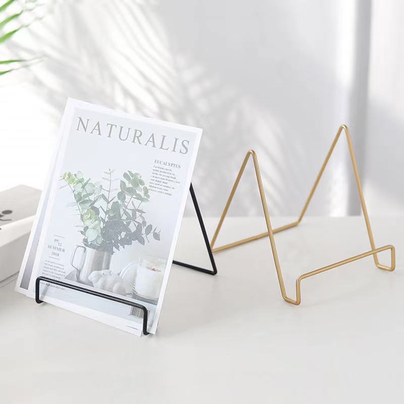 1pc IPAD Craft Bracket Book Holder Photo Pedestal Bowl Picture Frame Plate Rack Display Stand Easel Storage Holders