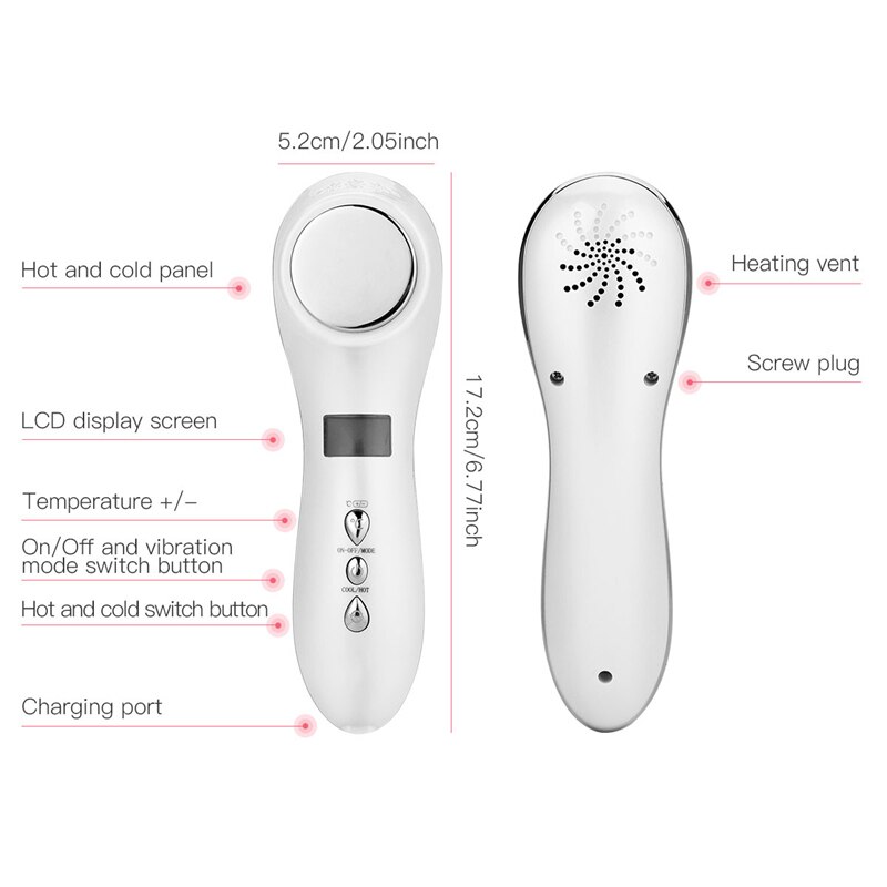 6 In 1 Ultrasonic Cavitation Machine EMS Galvanic LED Ultrasound Slimming Body Face Lift Tools Infrared Therapy Beauty Apparatus