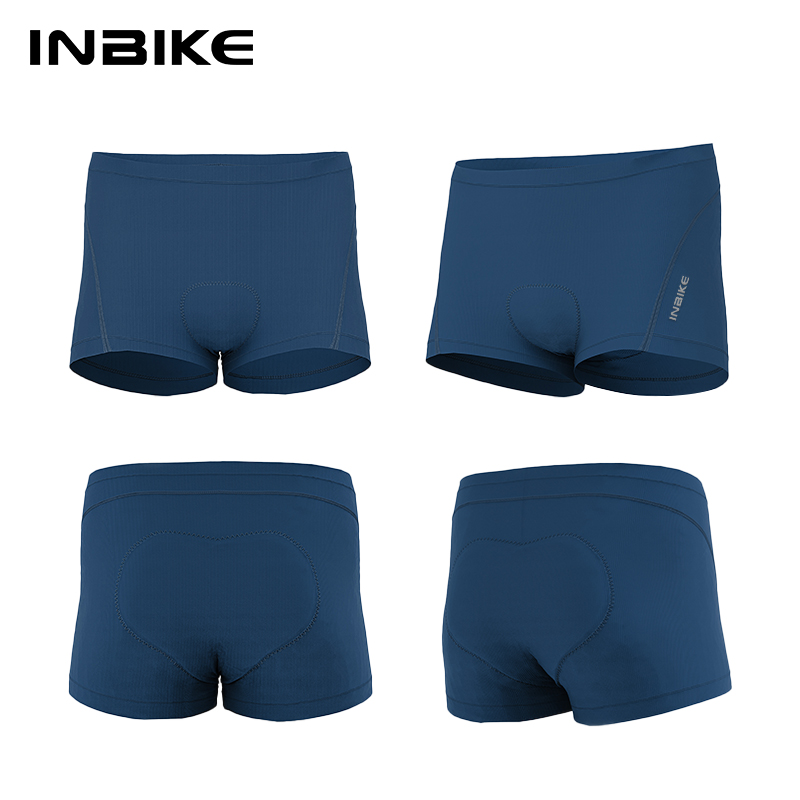 Inbike – atmungsaktive radhose für herren mit , 3d gelpolstern, stoßdämpfende fahrradunterwäsche, mountainbike- und rennradunterwäsche