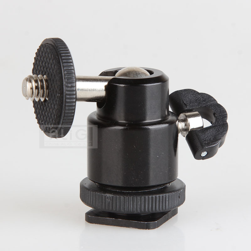 10 Stuks Mini Metalen Bal Hoofd 1/4 ''Schroef naar Shoe Adapter Mount Camera Statief Accessoires