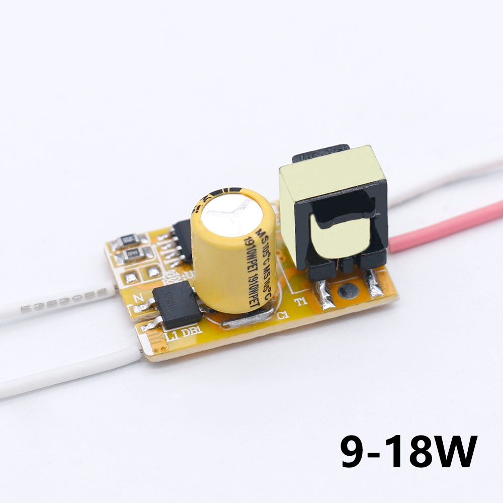 LED Driver 9W-18W Power Supply Constant Current 70-130mA DC30-160V Automatic Voltage Control Lighting Transformers For LED
