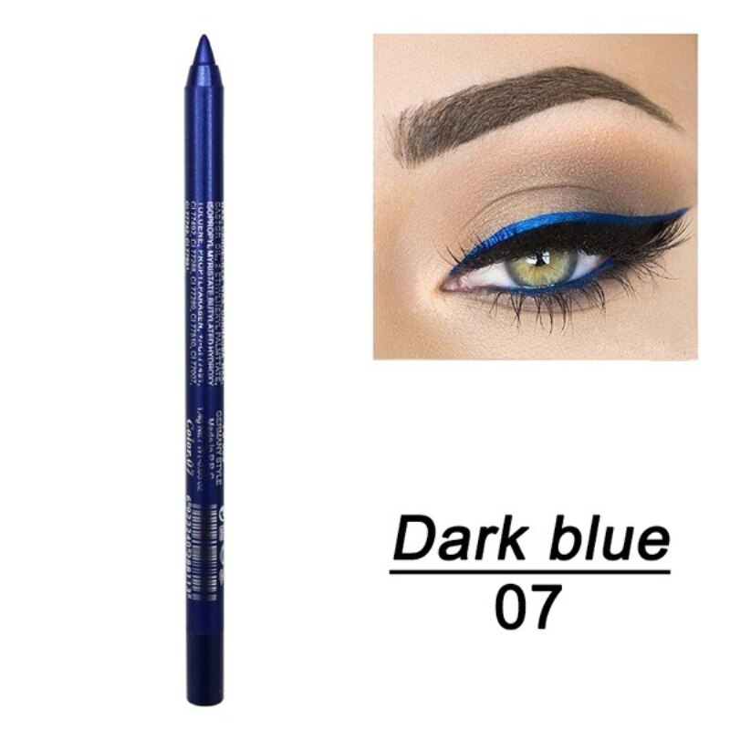Eyeliner Waterproof Langdurige Professionele Sneldrogende Eye Liner Make-Koreaanse Cosmetica Gereedschap Maquillaje Te Gebruiken TSLM1: 07