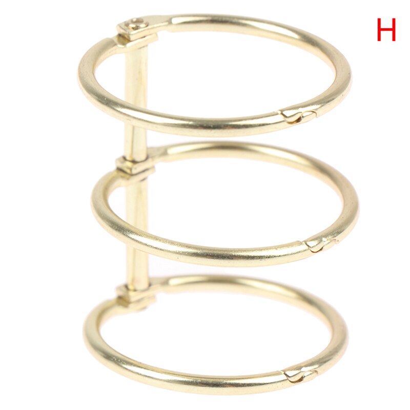 Notebook Binder Calendar Binding Iron Ring Office Supplies: H