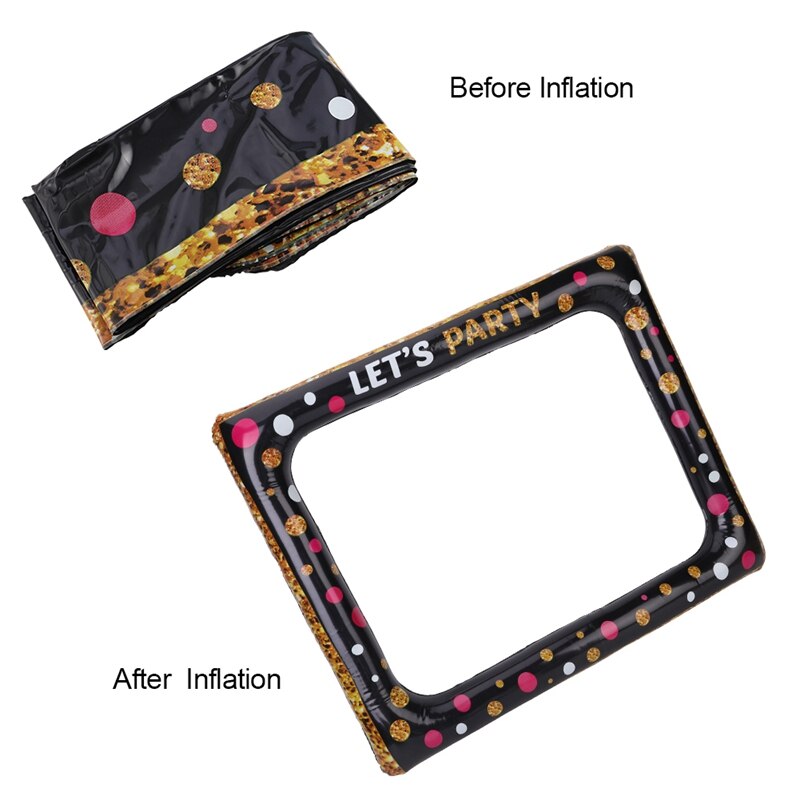 Inflatable Photo Booth Props For Carnival Wedding Christmas Selfie Frame Party Picture Frame Funny Party Decoration