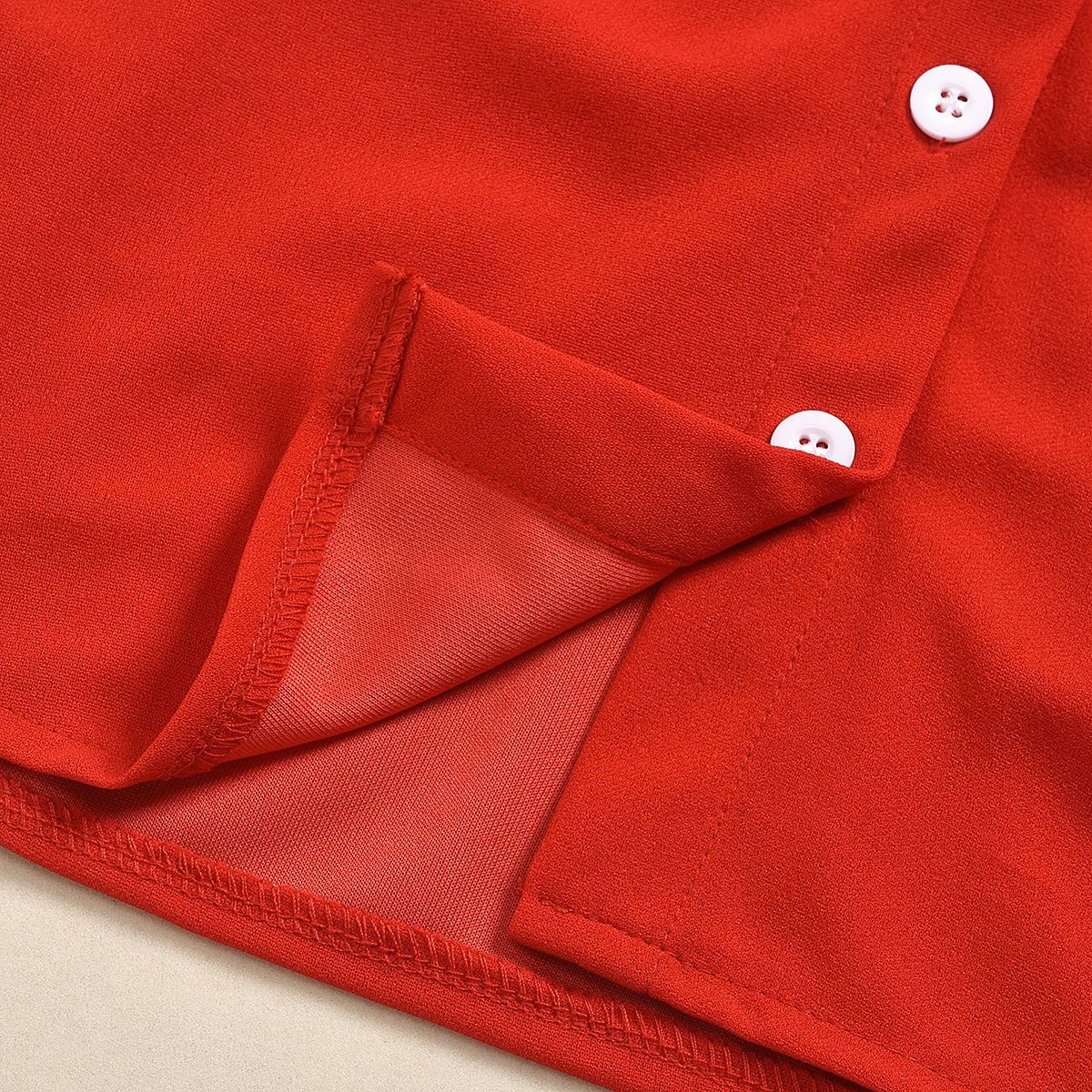 Original zebre se souvenir littke garçons couleur unie chemise adolescent enfants rouge à manches longues chemise automne vêtements pour enfant en bas âge garçons vêtements