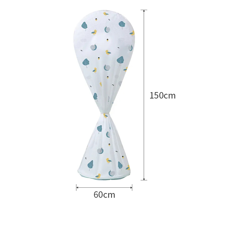 Modern Style Electric Fan Dust Cover All-inclusive Seamless Floor Fan Protection Cover Universal Moisture-proof Storage Cover
