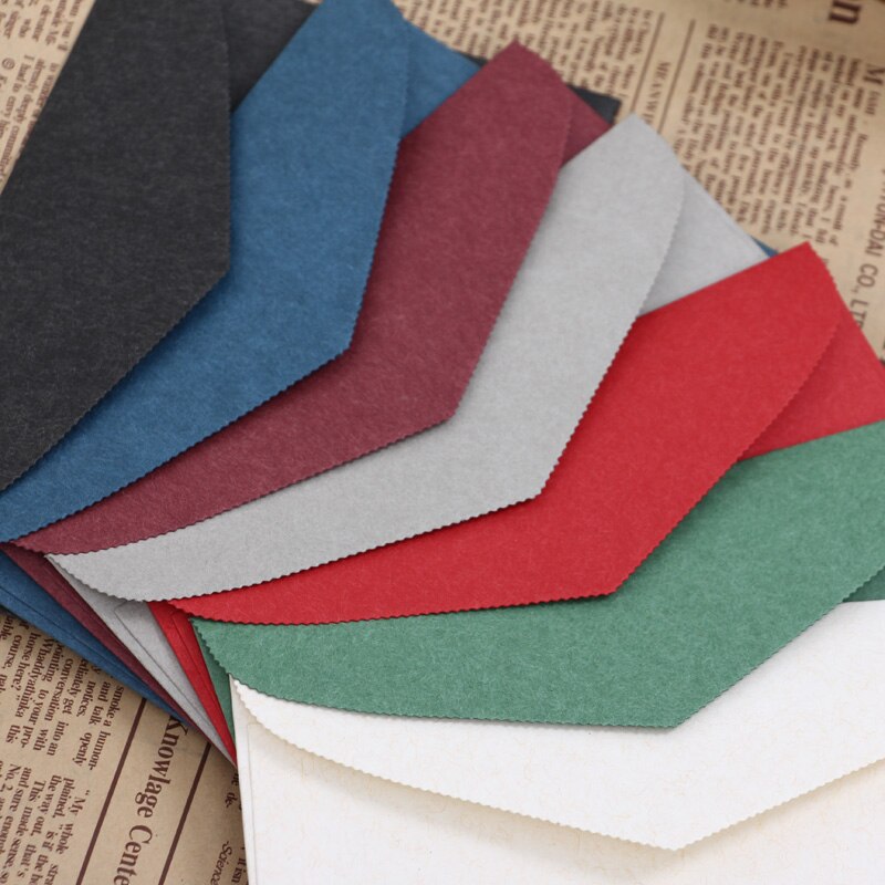 40pcs/lot Retro Paper Blank Paper Window Envelopes Wedding Invitation Envelope Thick Envelope
