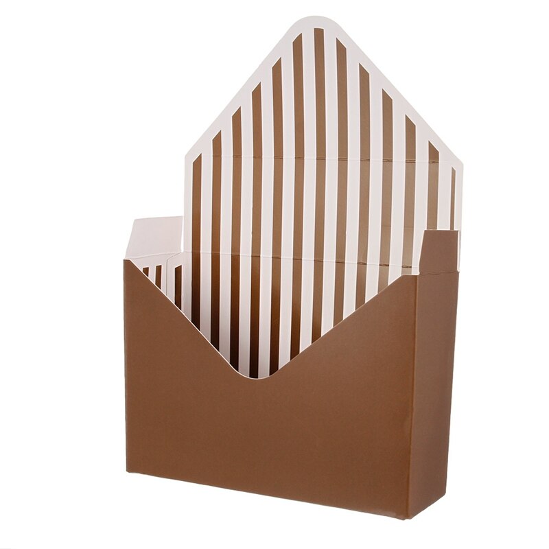 Kuvertlåda med hög kapacitet kram blomma låda ros bukett förpackning låda brevhållare inslagning kuvert sortering