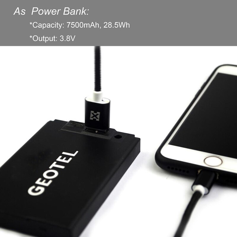 Batería de teléfono inteligente para Geotel G1, batería de teléfono móvil Original GEOTEL g1 de 7500mAh, utilizable como batería portátil