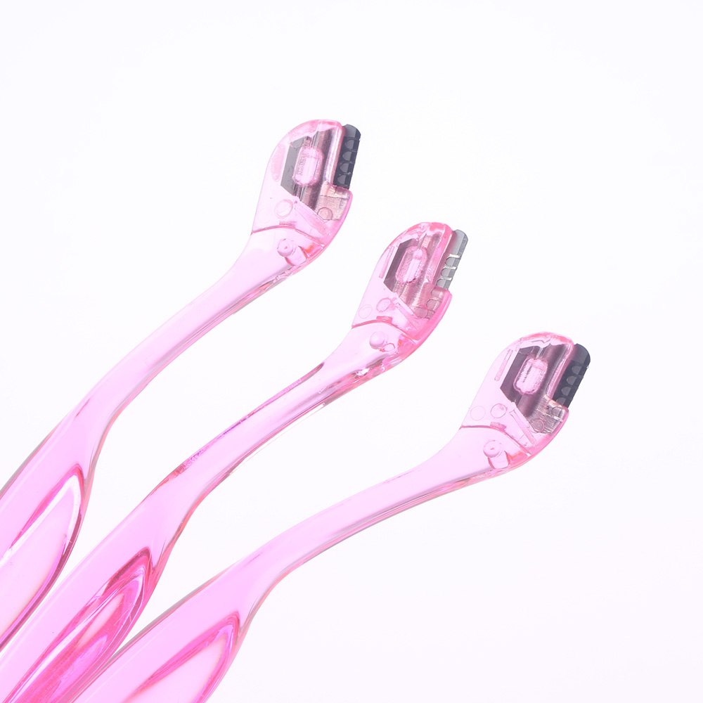 3 Pcs Portable Makeup Eye Brow Razor Blade Eyebrow Trimmer Shaper Shaver Face Hair Remover Set Cosmetics Women