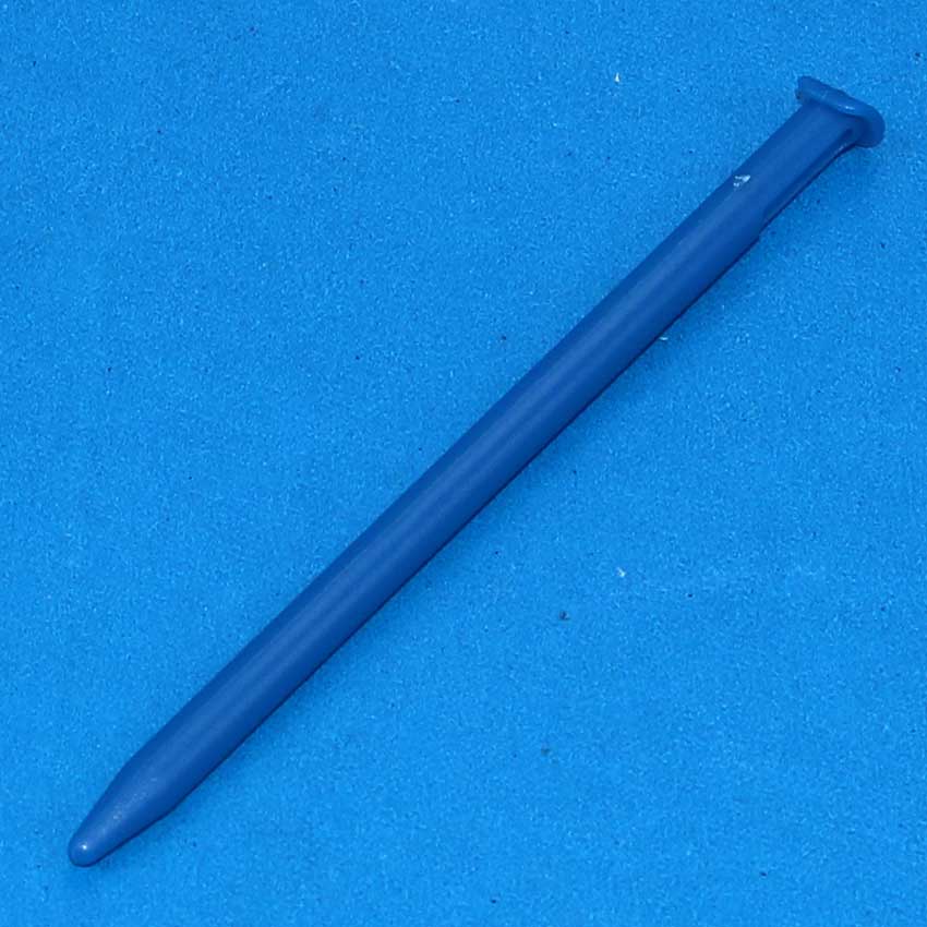 ChengHaoRan-lápiz óptico de plástico para pantalla táctil, Stylus de Metal N3DS, multicolor, para Nintendo 3DS: Plastic--blue