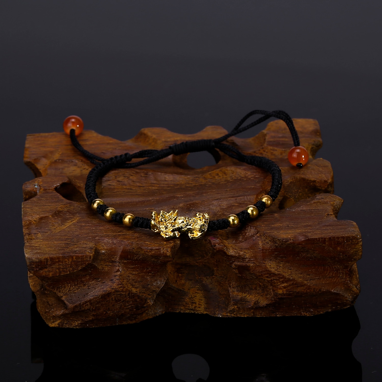 Chinese Stijl Feng Shui Pi Xiu Armband &amp; Bangle Mode Geluk Rode Touw Weven Bedelarmband Brengen Rijkdom Gezondheid sieraden