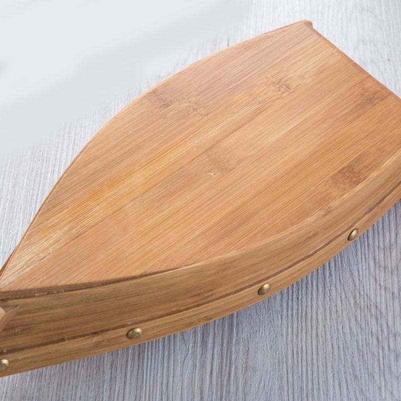 Botes de Sushi de cocina japonesa, utensilios de cocina, decoración surtida sencilla Sashimi, modelo de barco de madera hecho a mano, bandeja de almacenamiento de alimentos, estuche