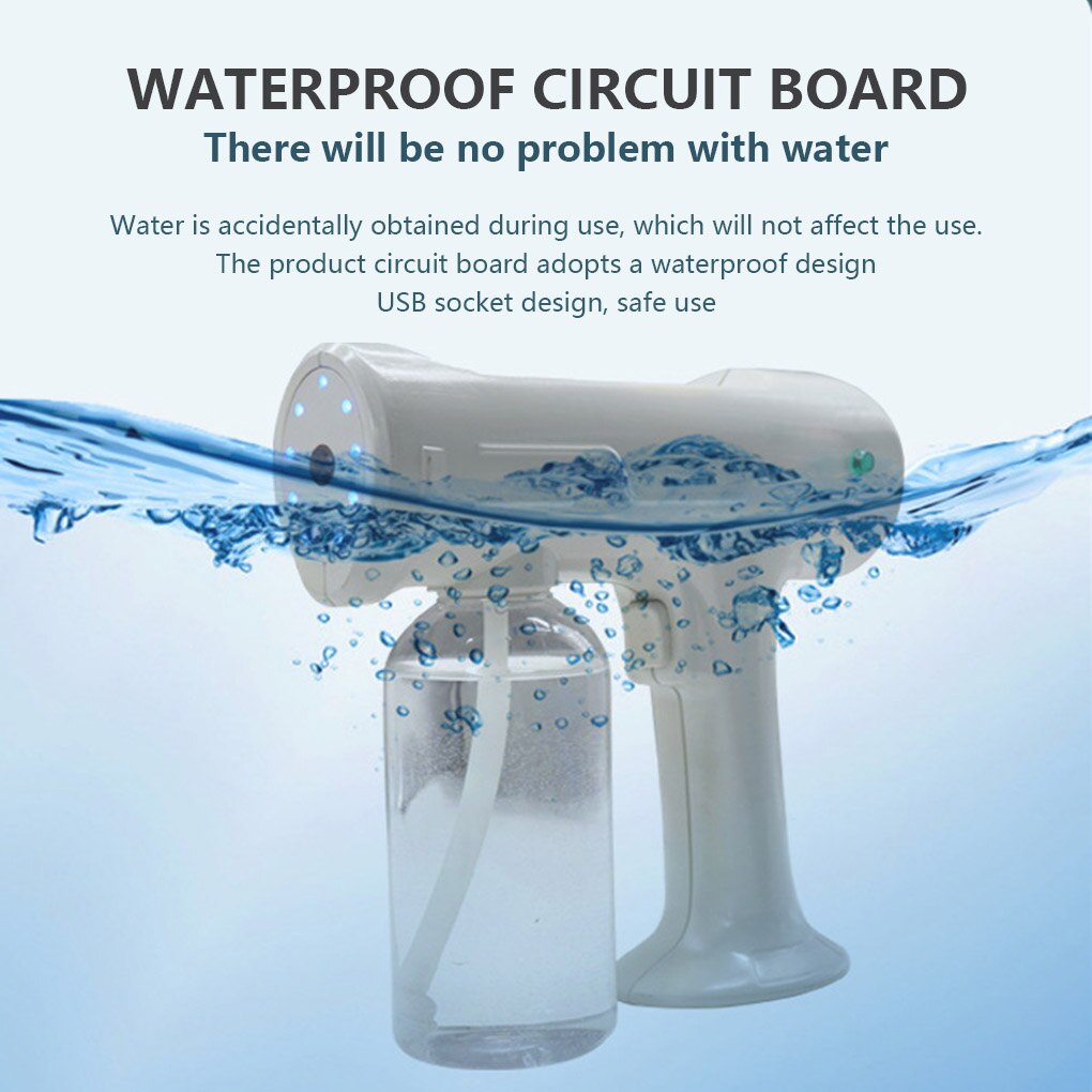 Fogger Rechargeable Home Cleaning Spray Atomizer Electric Automatic Hair Sprayer Machine