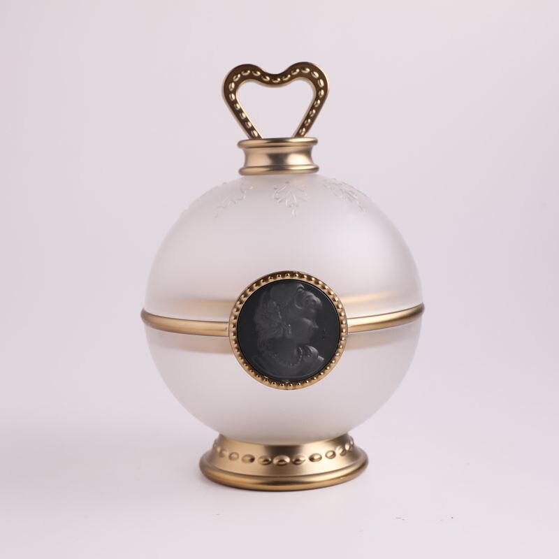 LesM Laduree Queens porte-pinceau-blanc/rose luxueux pinceaux de maquillage conteneur de rangement: POT-GOLD