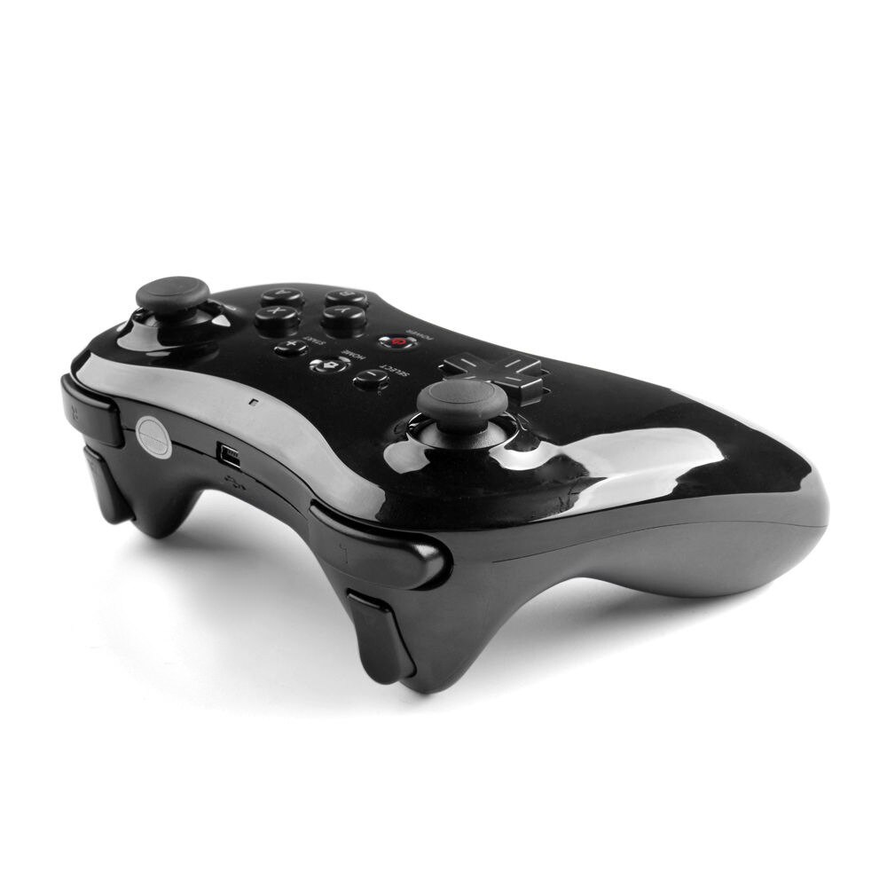 Mando inalámbrico Bluetooth para Nintendo wii U Pro, mando analógico Dual USB clásico para wii U Pro
