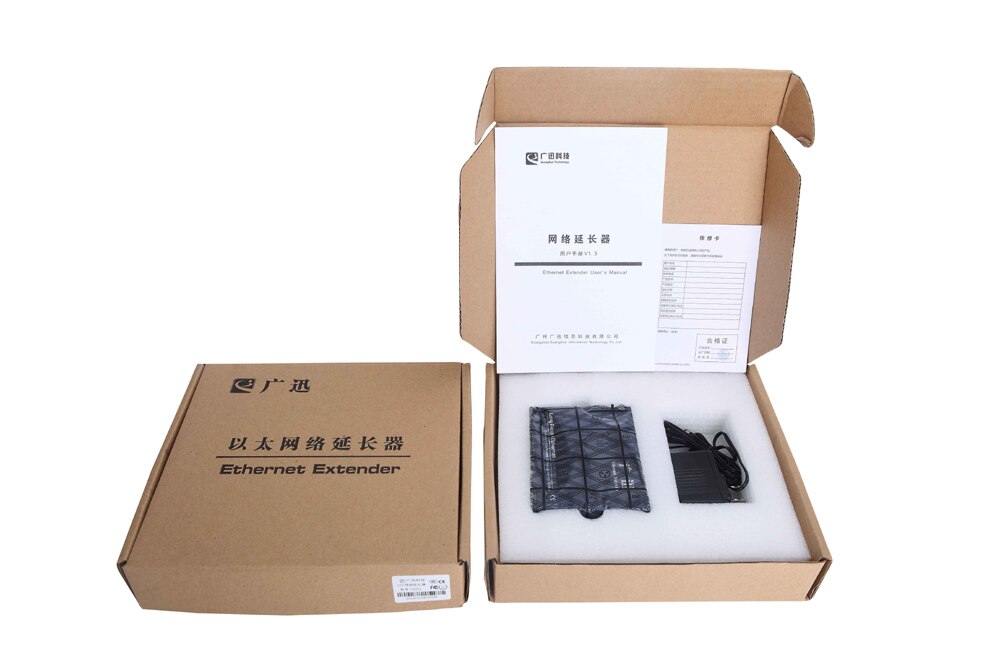 Ethernet Extender 10Mbps Tot 300 Meter Door Cat 5/5e Netwerk Ethernet Switch Extender 300 Meter