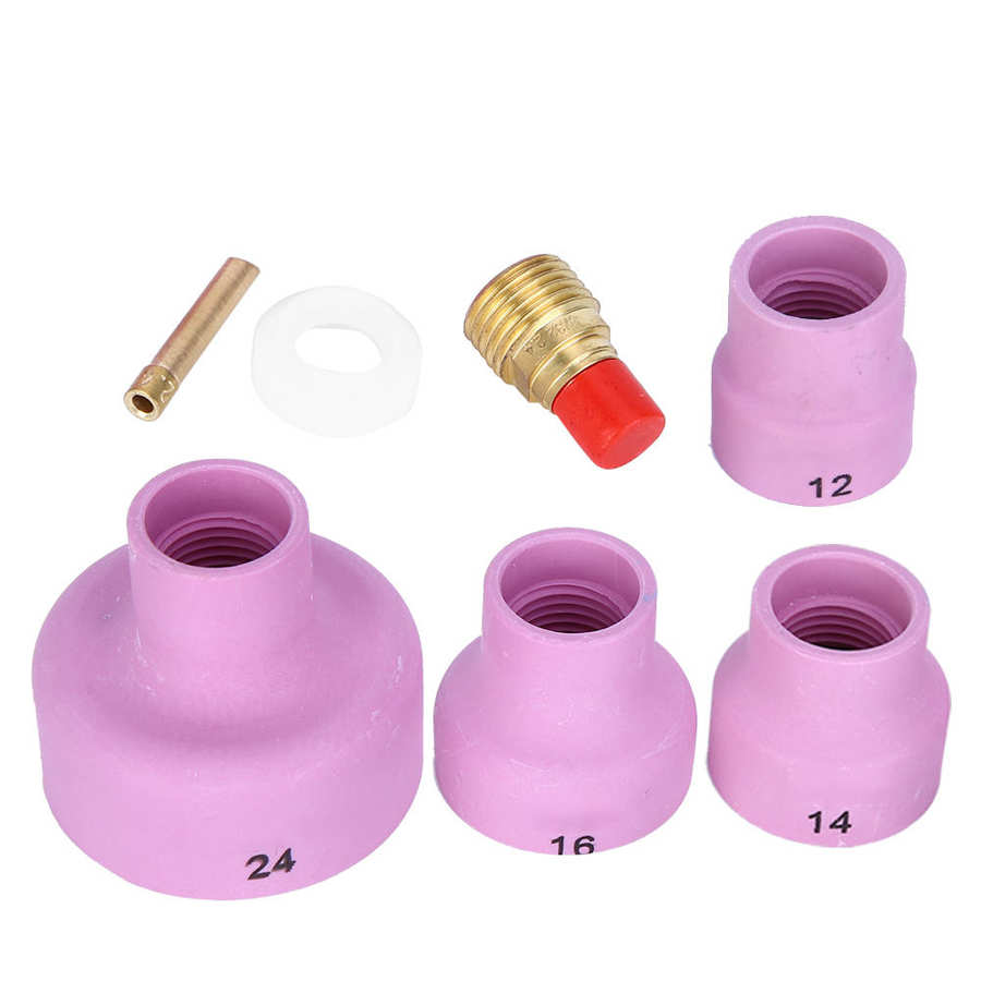 Filleting Machine Spotter Ceramic Sandblast Nozzle Alumina Sand Blasting Ceramic Nozzle Cups Welding Equipment