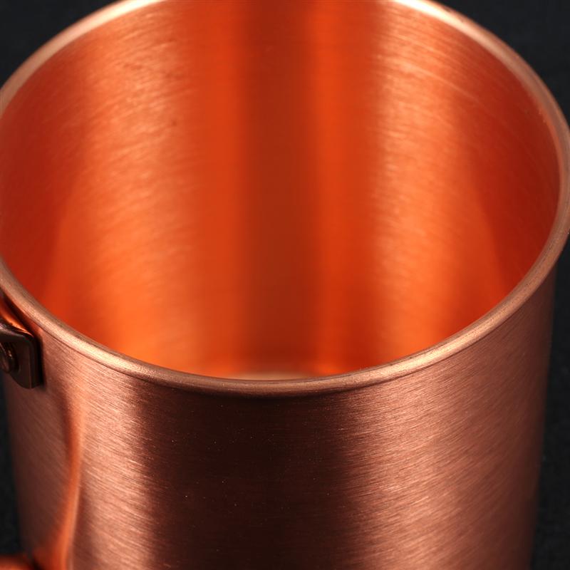 1pcs Koper Mok Creatieve Coppery Handgemaakte Duurzaam Moskou Mule Mokken Koffie Mok voor Bar Drinkwares Party Keuken