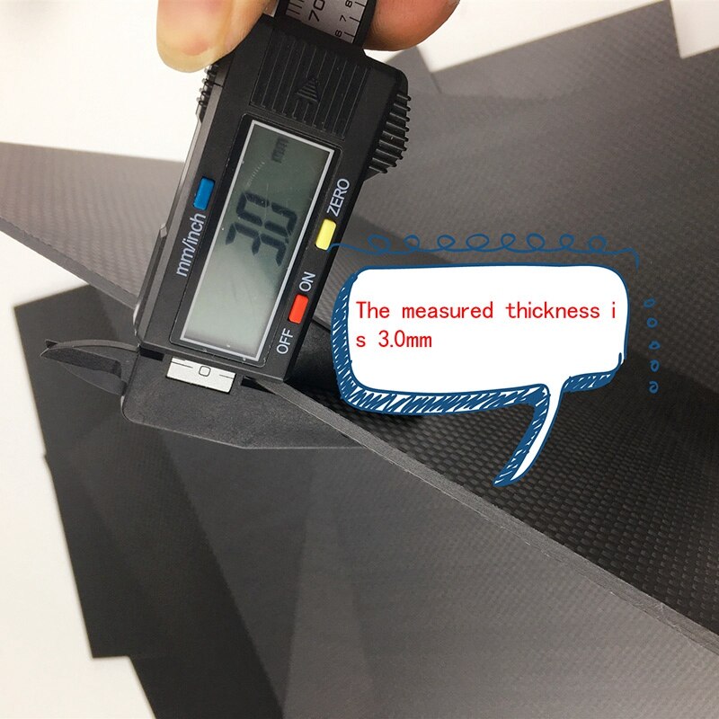 100Mm X 250Mm Carbon Fiber Sheet Laminate Plate Panel 3K Twill Matte Finish Pure Carbon Fiber Board