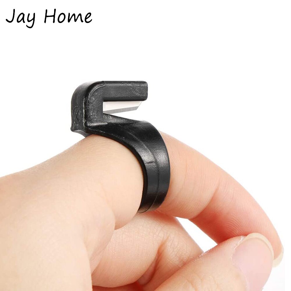 9/6/3pcs Plastic Quilting Thread Cutter Thimble Finger Knife Ring Cutting Tool for Yarn Cutting Embroidery Quilting Sewing Tools