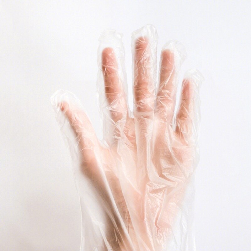 Food grade disposable nitrile gloves pvc latex rubber synthetic disposable CPE food inspection gloves
